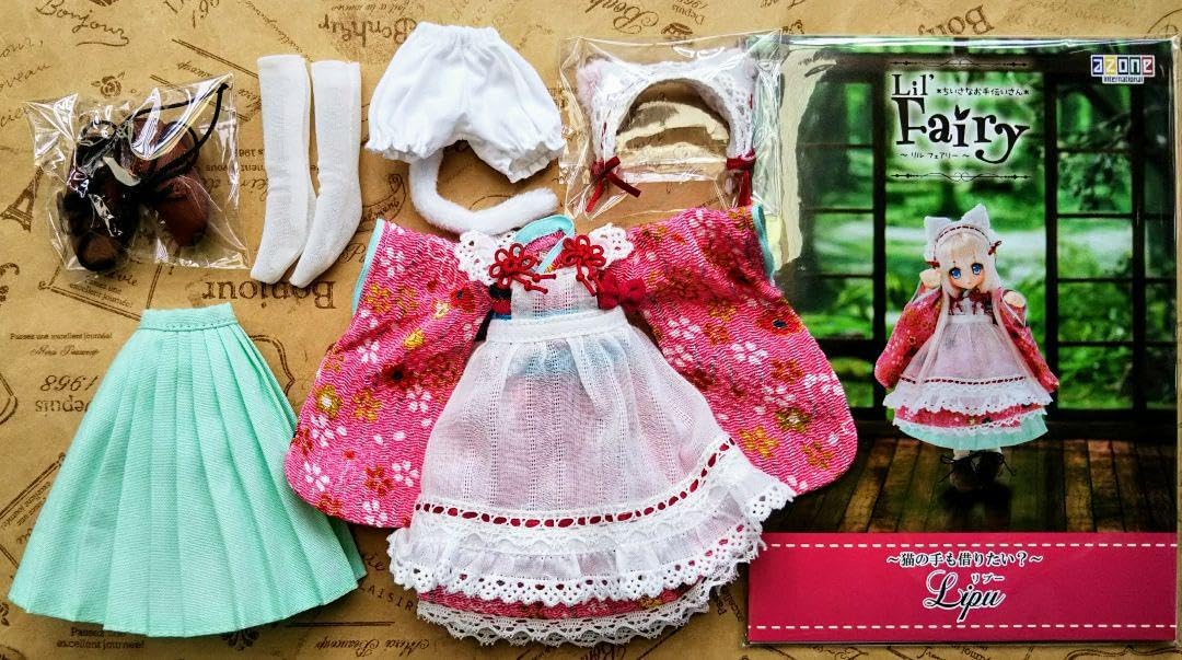 1/12 リルフェアリー猫の手も借りたい？リプー アウトフィット一式